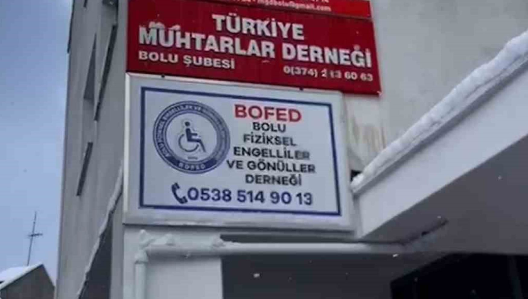 Bolu'da engelli derneğini hedef alan hırsızlık: Masa ve sandalyeleri çaldılar