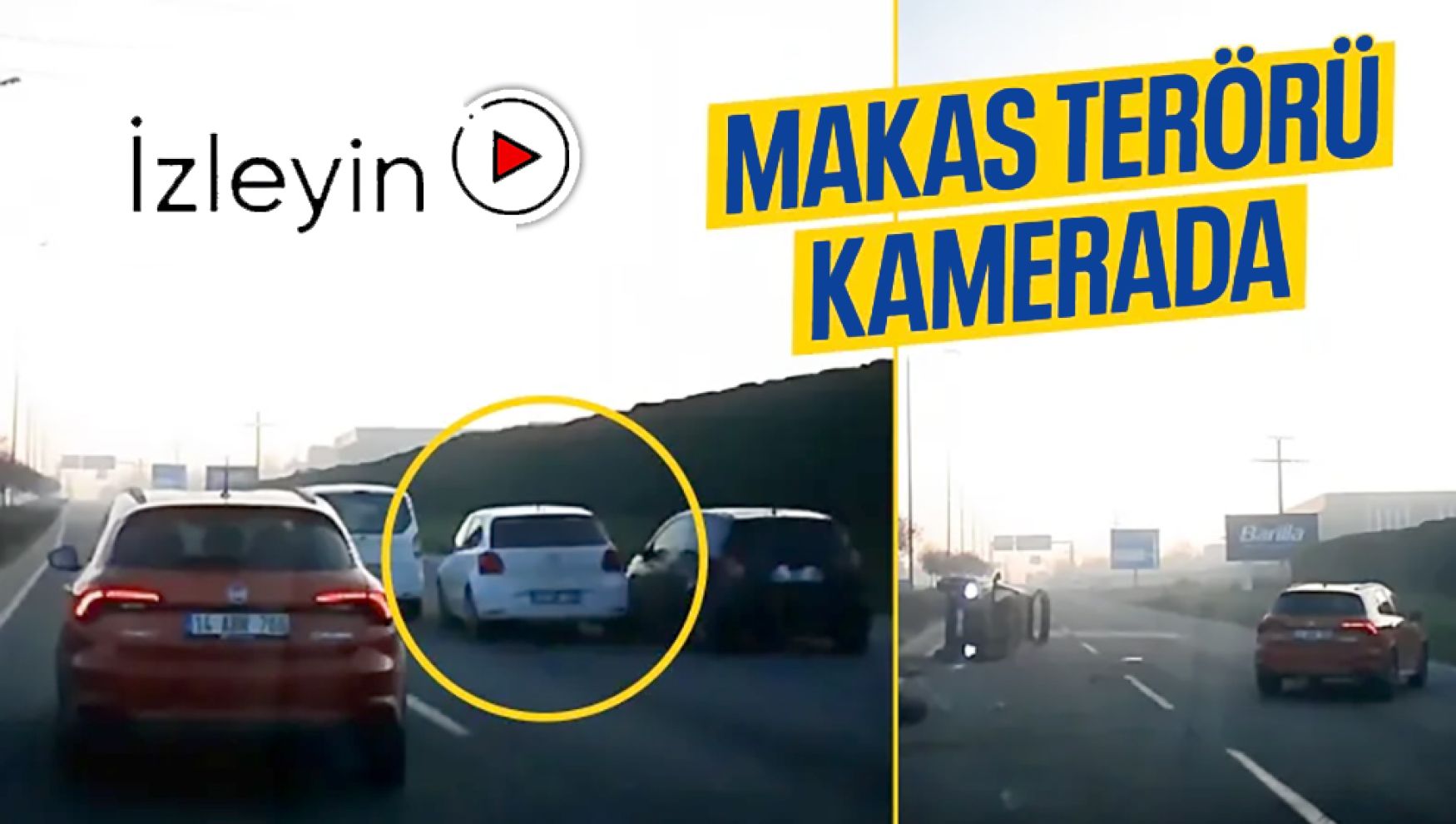 Bolu'da makas atma sevdası kazaya neden oldu