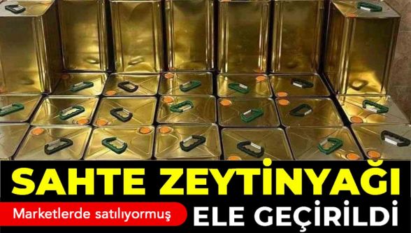 Bolu'da 1.500 litre sahte zeytinyağı toplandı