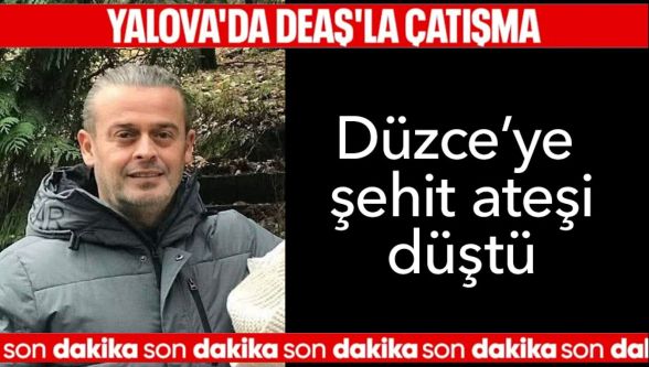 Komşu il Düzce'ye şehit ateşi düştü