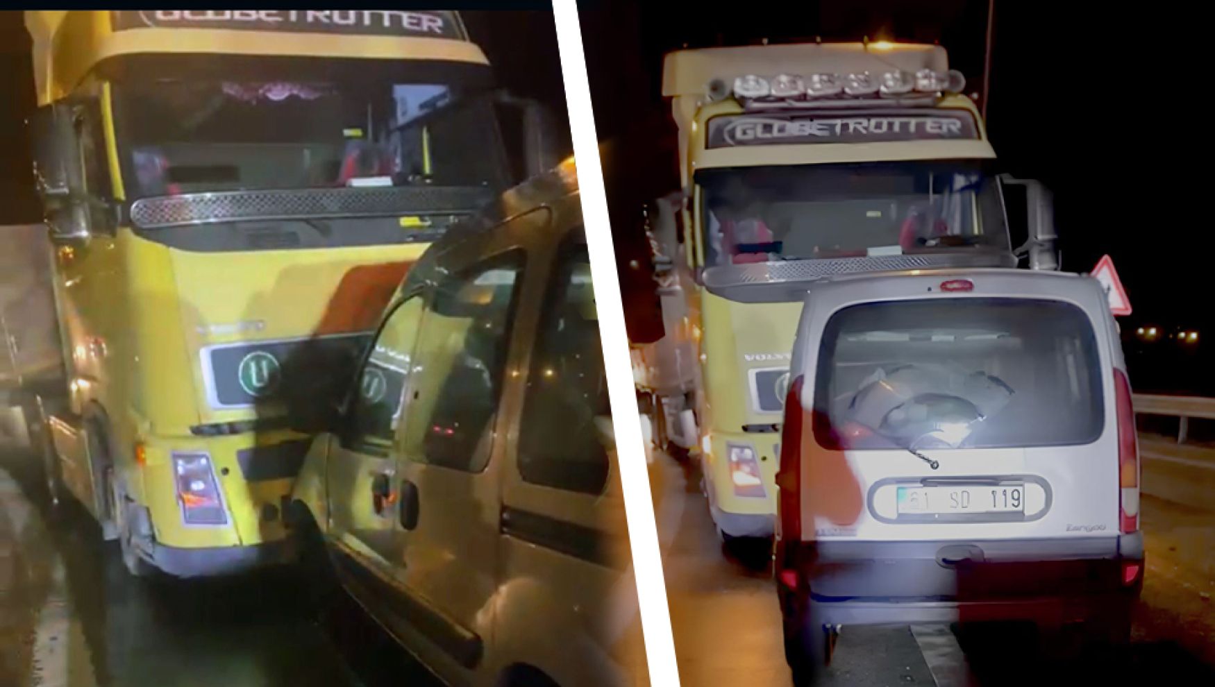 Anadolu Otoyolu Çaydurt gişelerinde feci kaza: 1 ölü, 2 yaralı