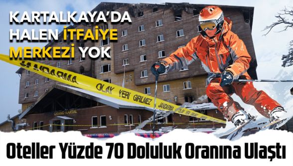 Kartalkaya'da sezon açıldı ama itfaiye hâlâ yok