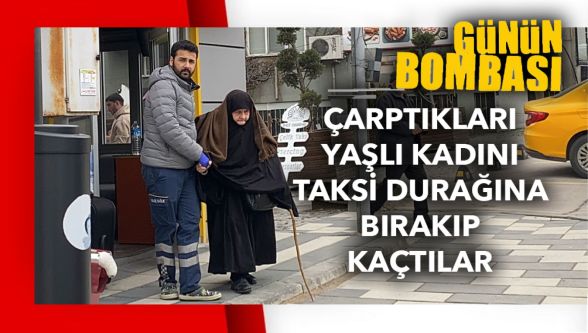 Bolu'da motosikletin çarptığı 75 yaşındaki kadın yaralandı, sürücü kaçtı