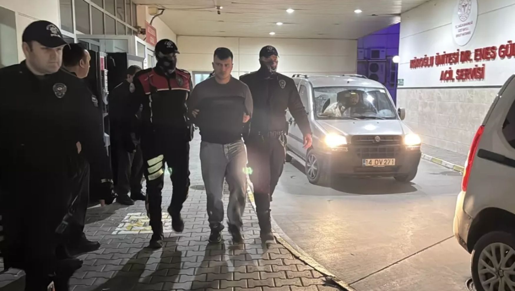 Bolu'da cezaevi firarisi 40 dakikalık kovalamacanın ardından yakalandı