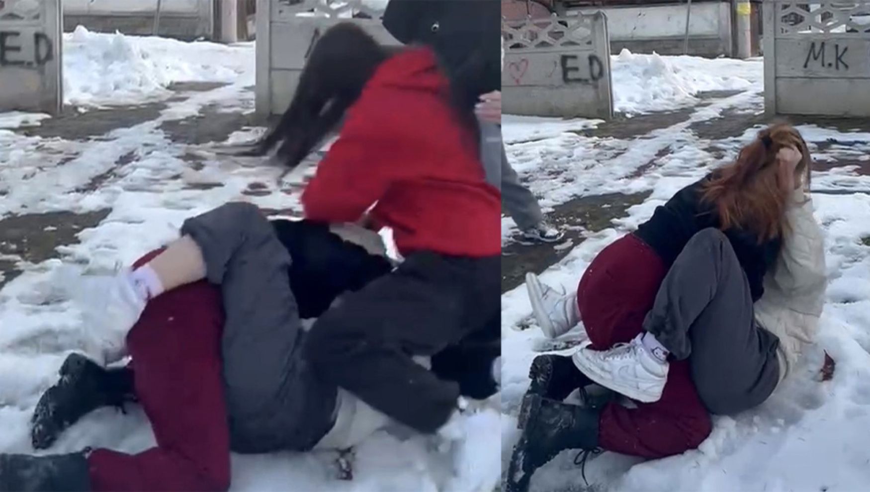 Bolu'da ortaokullu kız öğrencilere parkta dehşeti yaşattılar