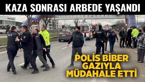 Bolu'da kaza sonrası arbede: 7 yaralı, 2 gözaltı