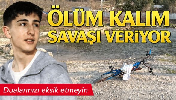 Bolu'da yasaklı gölete giren 13 yaşındaki çocuk ölüm kalım savaşı veriyor