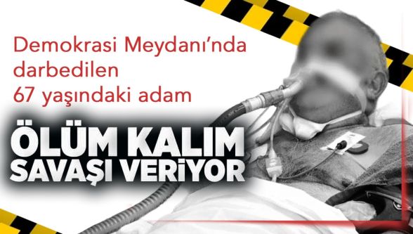 Bolu'da tartıştığı genç tarafından darbedilen yaşlı adam entübe edildi