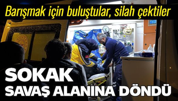 Bolu'da barışma buluşması kana bulanmadan bitti: Silahlar çekildi