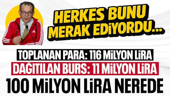 Tanju Özcan'ın “burs” iddiası tartışma yarattı: 116 milyon liranın 11 milyonu öğrencilere ulaştı