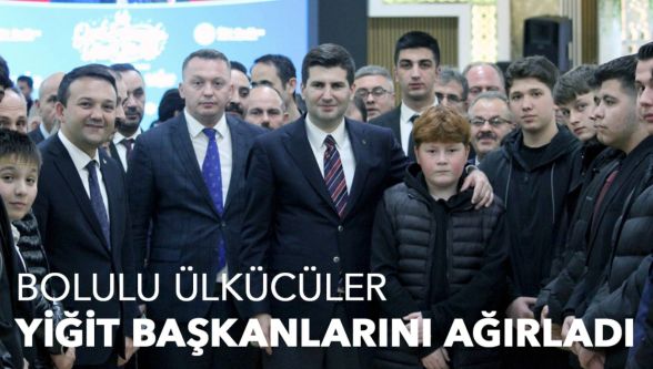 Ülkü Ocakları Genel Başkanı Yıldırım Bolu'da iftara katıldı