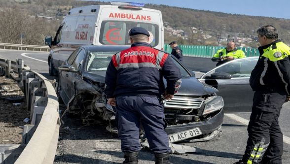 ‘Dur' ihtarını dinlemedi, Bolu Dağı'nda film gibi yakalandı !