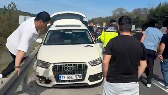 Kovalamaca bariyerde bitti