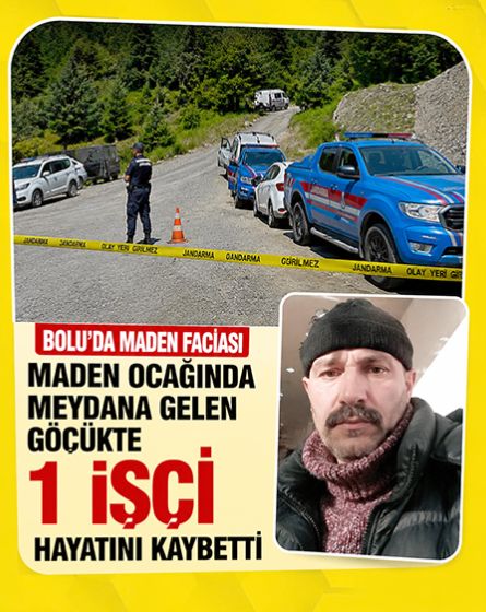 Maden ocağında göçük: 1 işçi hayatını kaybetti