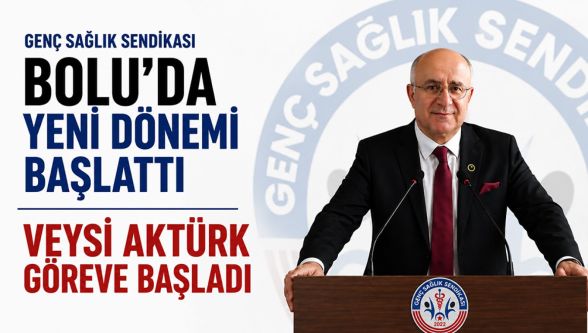 Genç Sağlık Sendikası Bolu'da yeni dönemi başlattı