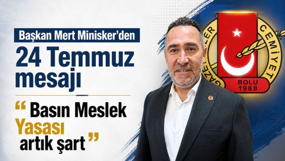 BGC Başkanı Mert Minisker: "Gerçeğin peşinden gitmenin bedeli baskı ve korku olmamalıdır"