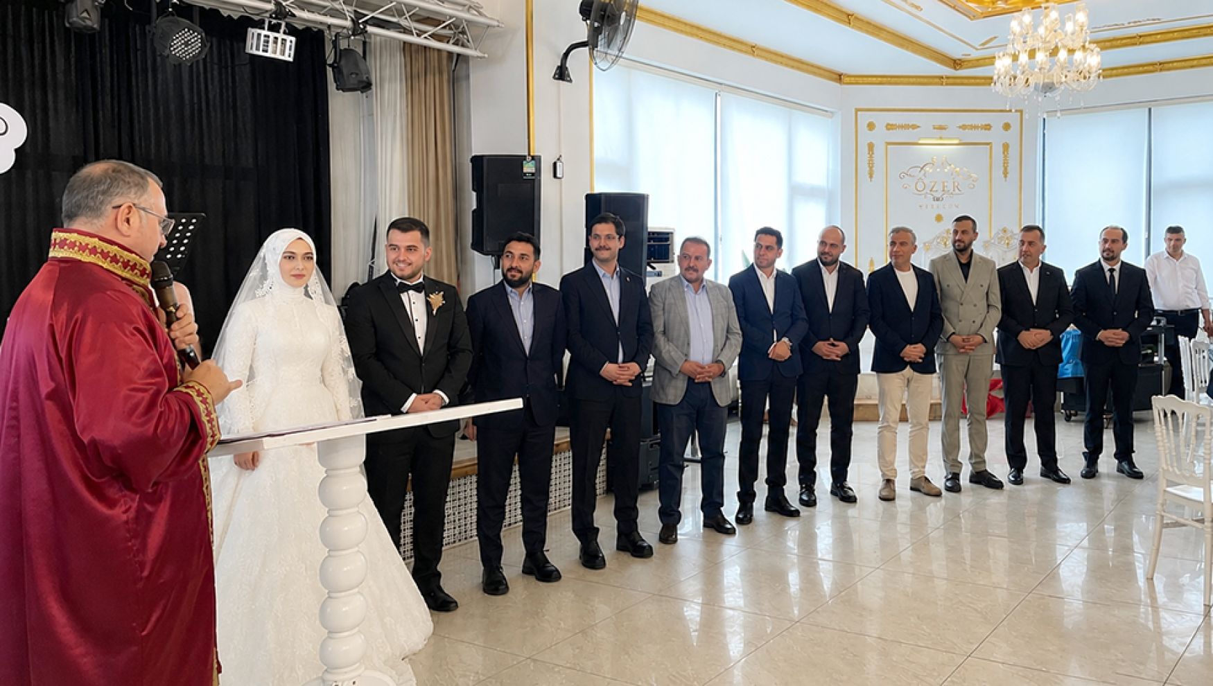 Muhammet Mustafa Özdere ile Elif Nur mutluluğa 'evet' dedi