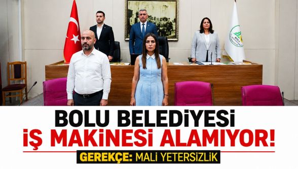 Bolu Belediyesi'nin gündeminde dikkat çeken ifade: "Mali imkanlarımız yetersiz"