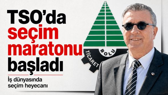 Bolu TSO'da seçim heyecanı başladı! 4 bin 645 üye sandık başına gidiyor