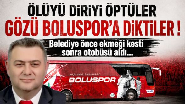 Boluspor'un otobüsünü de geri aldılar! Başkan Bayrak: "Bu memleketin tek askeri ben değilim"