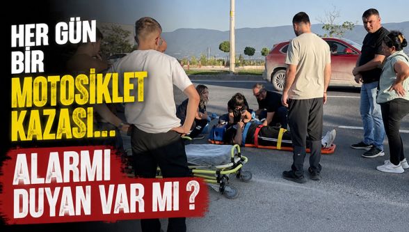 Demedi demeyin... Motosiklet kazaları can almadan önlem alın !