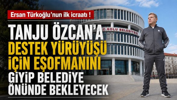Eşofmanını giyip belediye önünde bekleyecek! "Yüreği olan gelsin" dedi