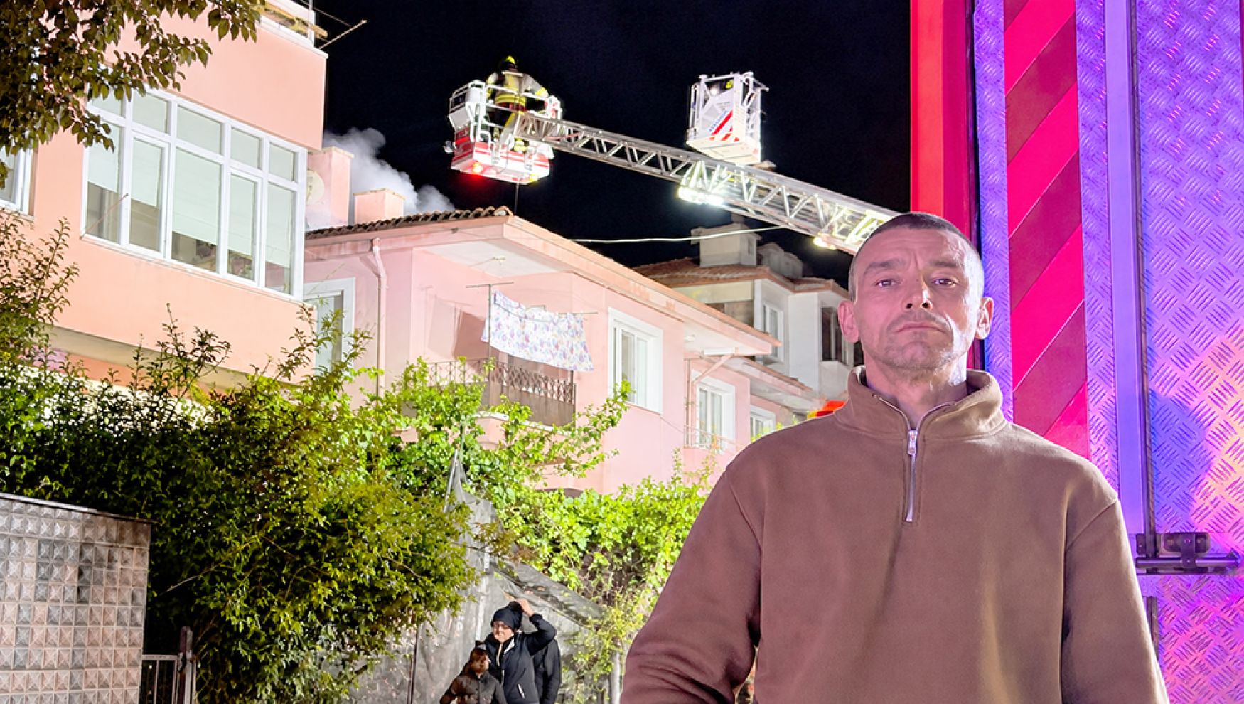 Bolu’da alevlerin arasına daldı, 5 yaşındaki çocuğu kurtardı: Kahraman Serdar Ar