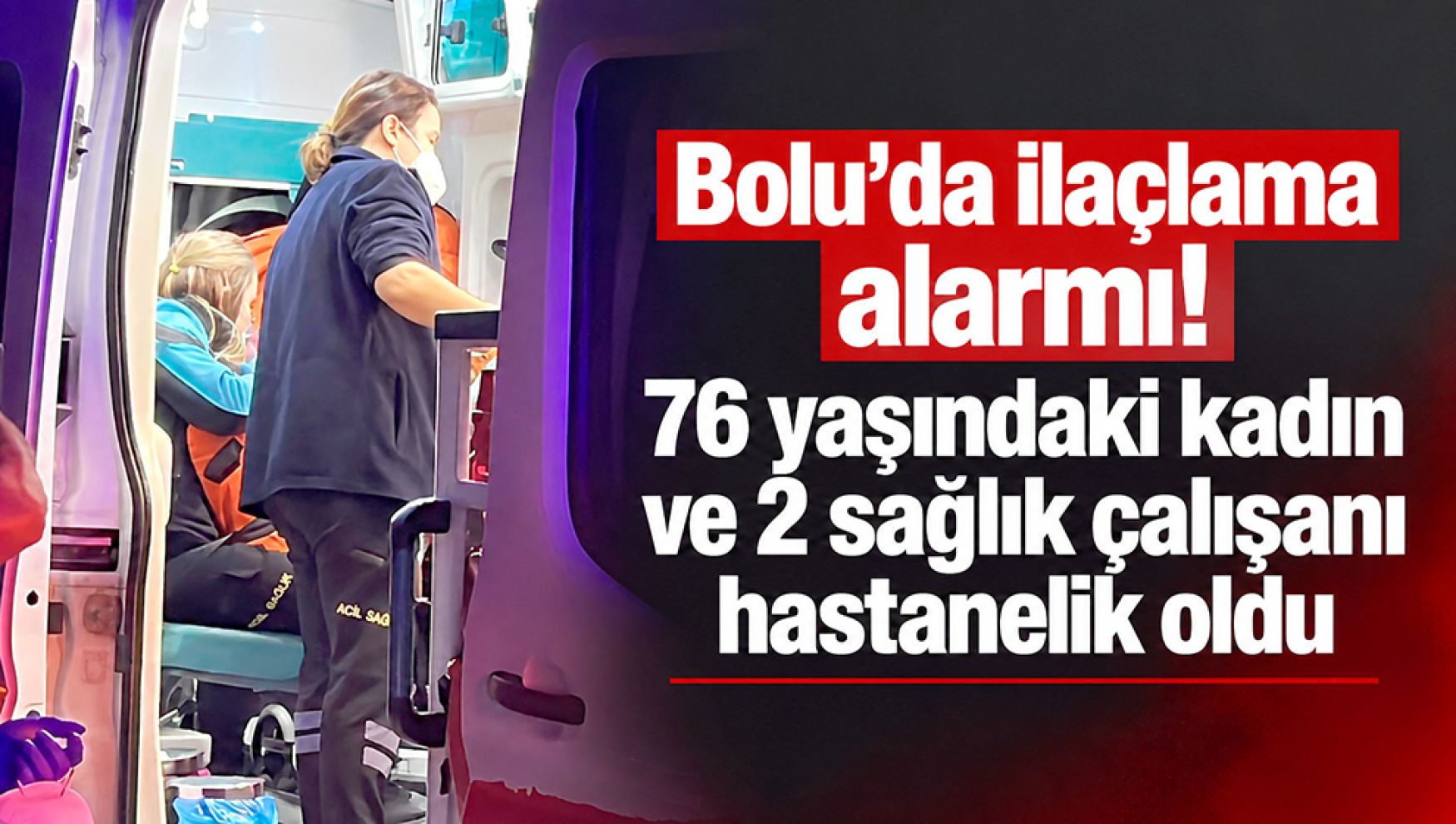 Bolu'da belediyenin sinek ilaçlaması sonrası panik! 3 kişi hastaneye kaldırıldı