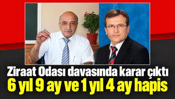 Zimmet davasında karar çıktı: Sinan Yavuzer ve Seyfi Çevik'e 6 yıl 9 ay İsmail Yamantürk'e  1 yıl 4 ay hapis