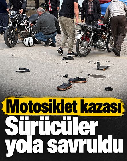 Bolu'da iki motosiklet kafa kafaya çarpıştı: 2 yaralı