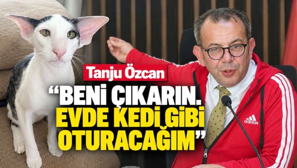 Tanju Özcan'dan kedi gibi tahliye savunması!